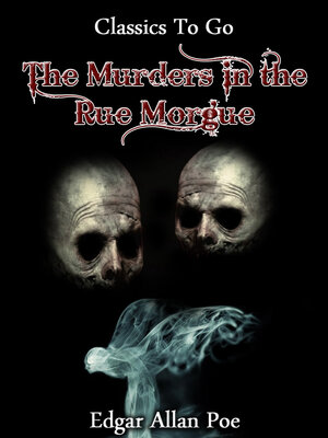cover image of The Murders In The Rue Morgue